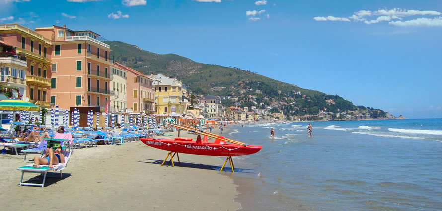 Alassio - Strand