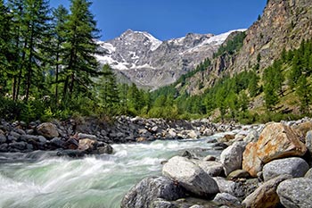 Aostatal - Berglandschaft 