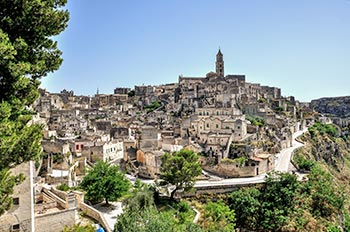 Basilikata - Ansicht von Matera Basilikata - Ansicht von Matera