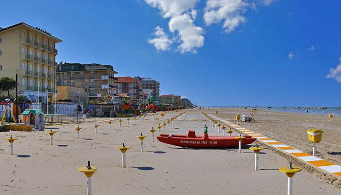 Strand in Bellaria-Igea Marina Strand in Bellaria-Igea Marina