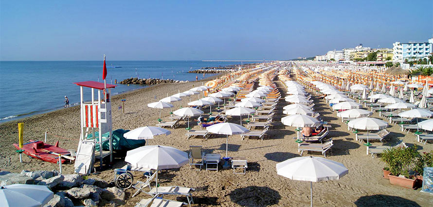 Strand von Caorle