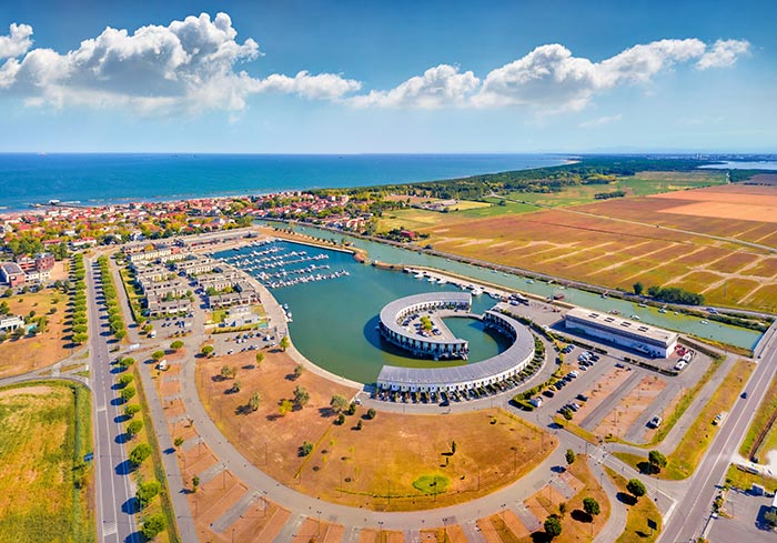 Hafen von Casal Borsetti