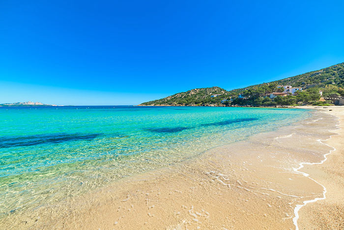 Strand an der Costa Smeralda Strand an der Costa Smeralda