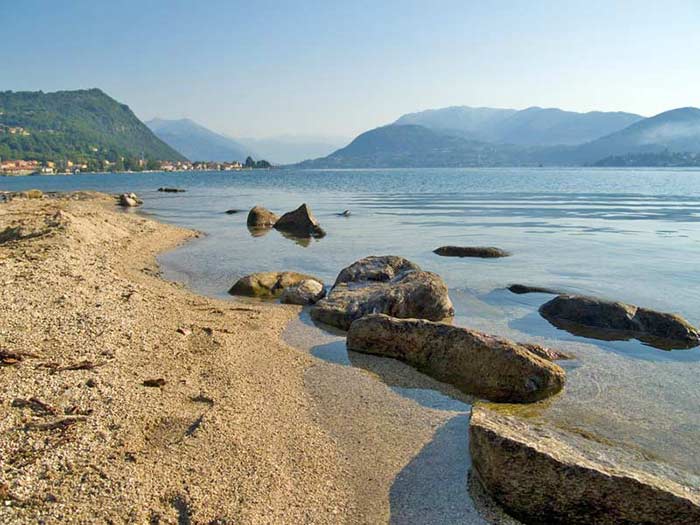 Strand am Ortasee Strand am Ortasee