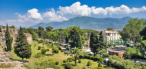 Panorama von Pompei