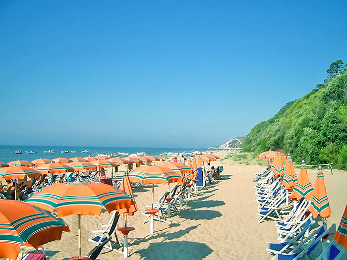 Badestrand von San Menaio Badestrand von San Menaio