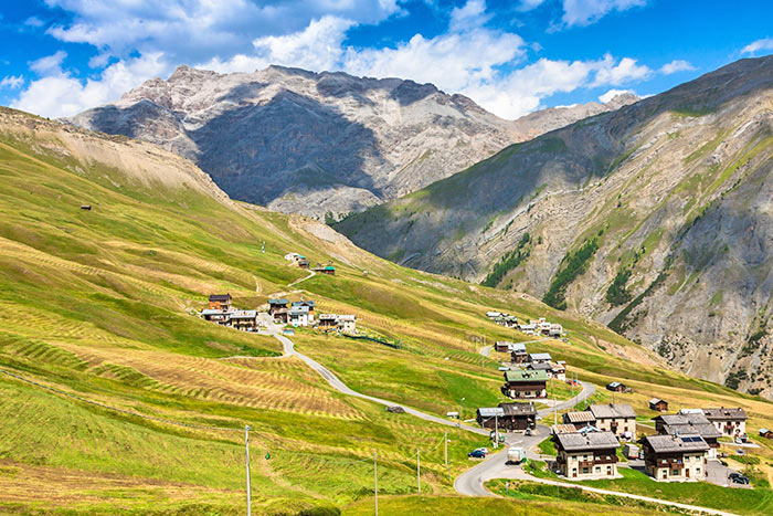 Skigebiet Livigno im Sommer Skigebiet Livigno im Sommer