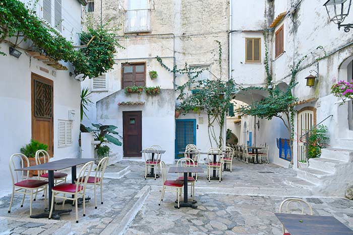 Sperlonga Altstadt Platz
