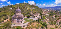Panoramablick von Todi