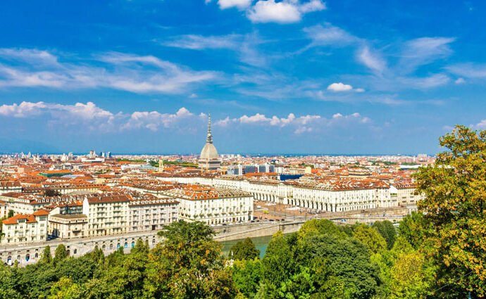 Panorama von Turin