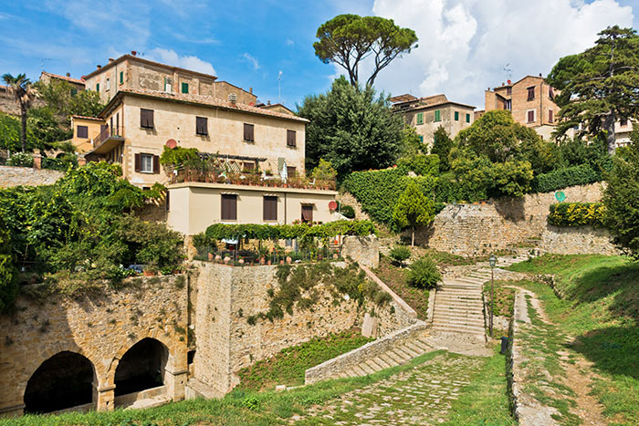 Stadtpanorama von Volterra Stadtpanorama von Volterra