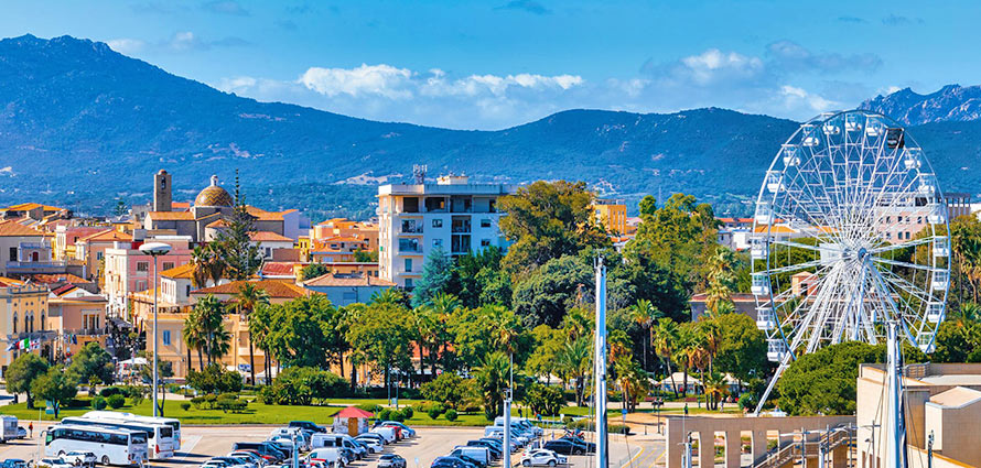 Panorama von Olbia