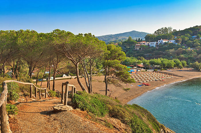 Strand von Porto Azzurro Strand von Porto Azzurro