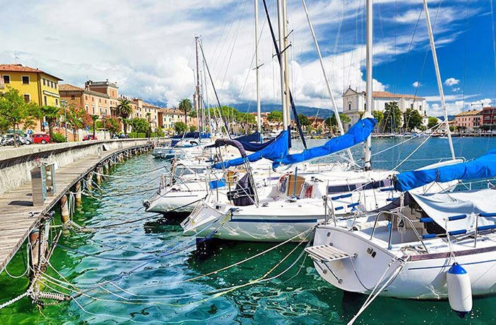 Hafen von Toscolano-Maderno Hafen von Toscolano-Maderno