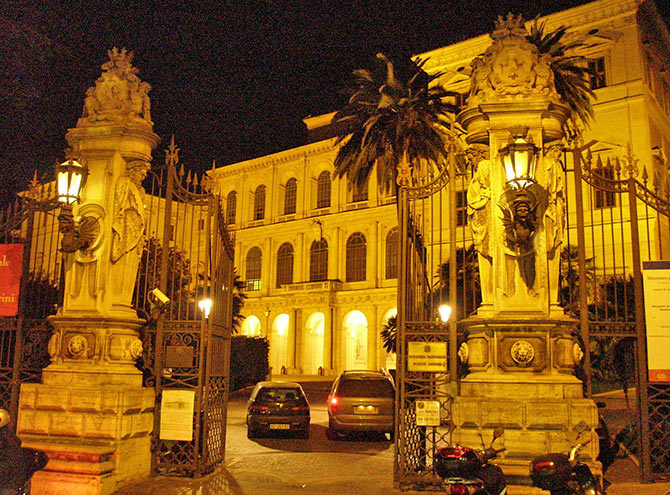 Galerie im Palazzo Barberini in Rom