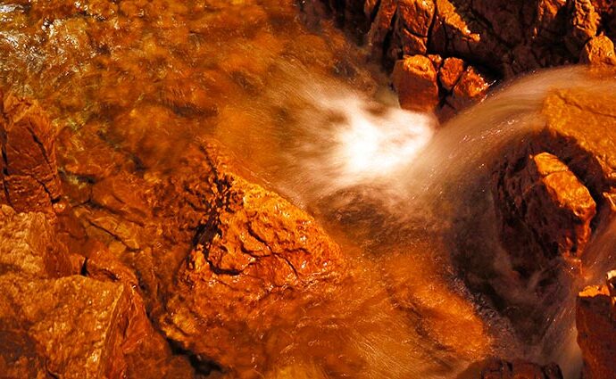 Grotte di Stiffe - Wasserfall