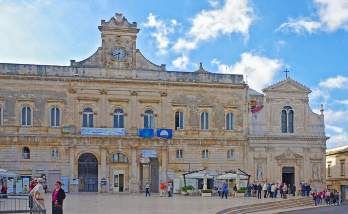 Piazza della Libertà in Ostuni