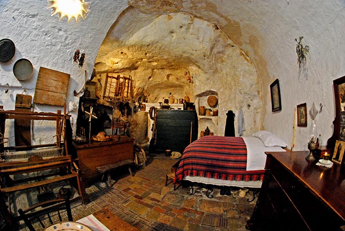 Sassi di Matera - Höhlenwohnung