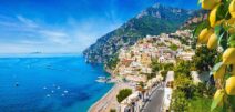 Amalfiküste - Positano mit Zitronen