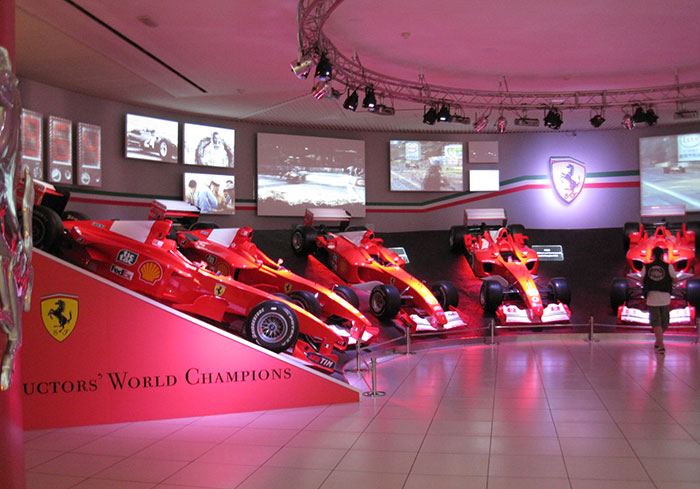 Ferrari Museum - Ausstellung