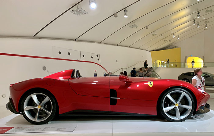 Ferrari Museum in Modena 