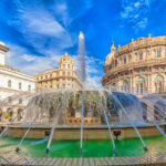 Piazza de Ferrari in Genua