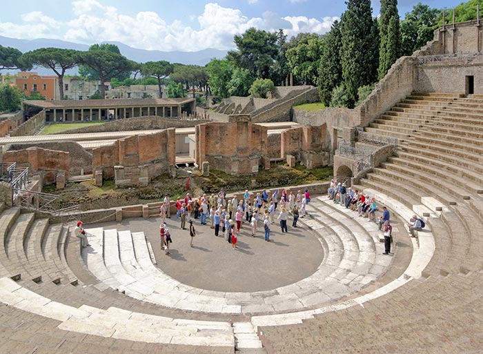 Pompeji - großes Theater