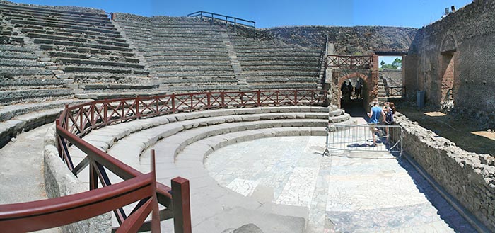 Pompeji - theatrum tectum (Odeion)