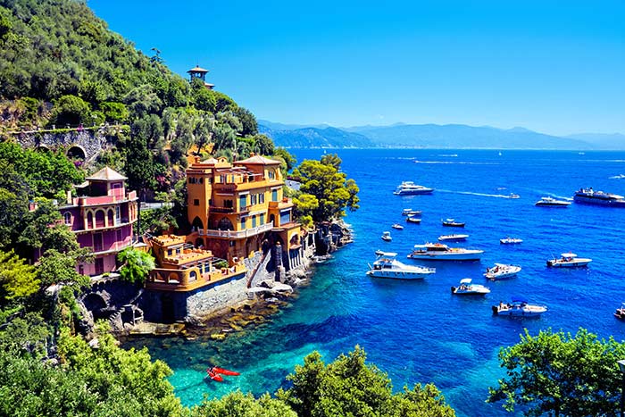 Portofino an der Riviera di Levante.