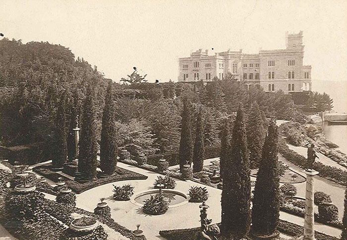 Schloss Miramare - 1880