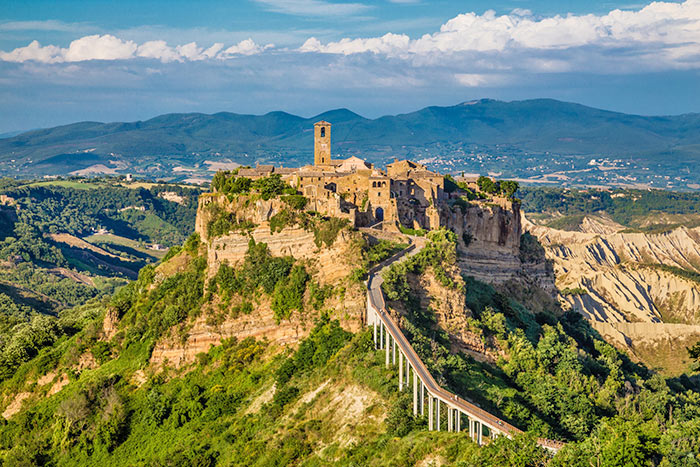 Civita di Bagnoregio im Latium Civita di Bagnoregio im Latium