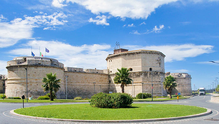 Festung Forte Michelangelo in Civitavecchia Festung Forte Michelangelo in Civitavecchia