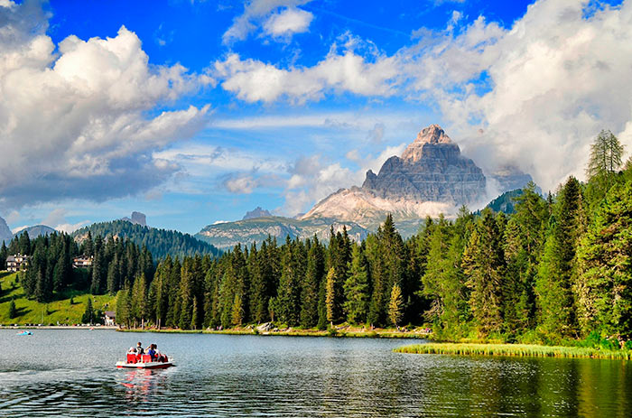 Urlaub in Italien - Dolomiten 