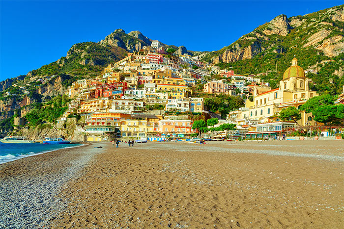 Strand von Positano Strand von Positano