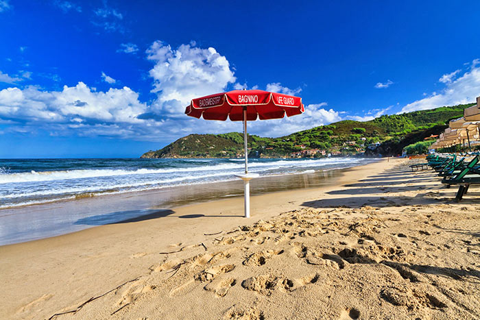 Biodola-Strand auf Elba Biodola-Strand auf Elba