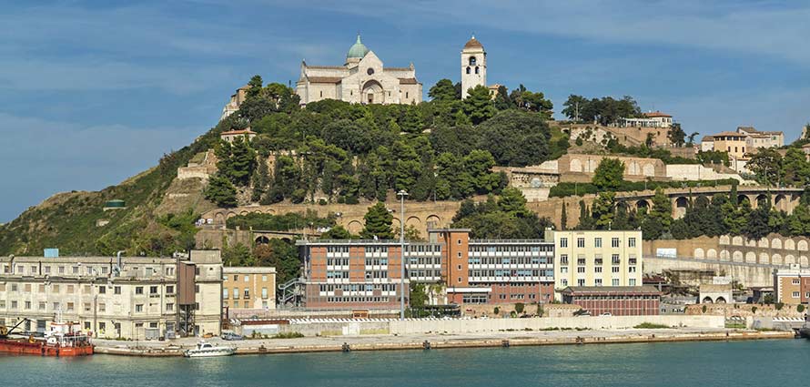 Ancona - Küste und Kathedrale
