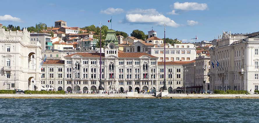 Triest Stadtzentrum