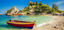 Top Sizilien Strände - Strand von Taormina