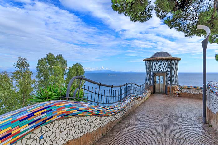 Keramik Verzierung in Vietri sul Mare