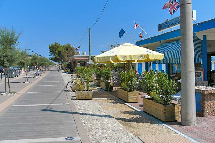 Strandpromenade Porto Garibaldi